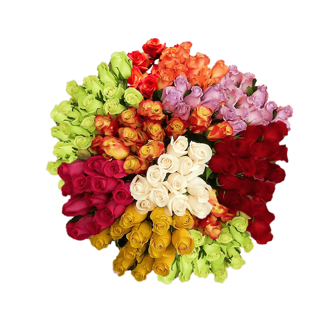 Roses Assorted Colors Assorted Colors 40 Cm