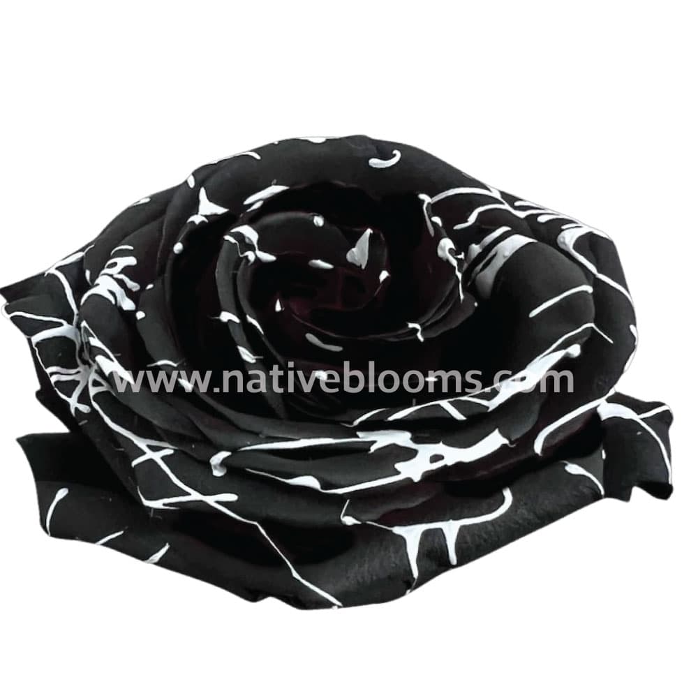 ROSE TINTED SKULL 60CM
