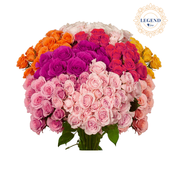 Rose Spray Legend Asst 50 Cm